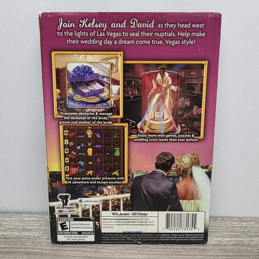 Dream Day: Wedding - Viva Las Vegas (PC, 2009) Vintage PC Game